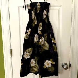 Pacific Legend Apparel floral Hawaiian dress 🌺 one size. EUC